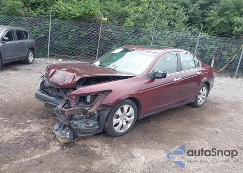 2008 Honda Accord 3.5 Ex-L из США, поврежденный, VIN 1HGCP368X8A024336